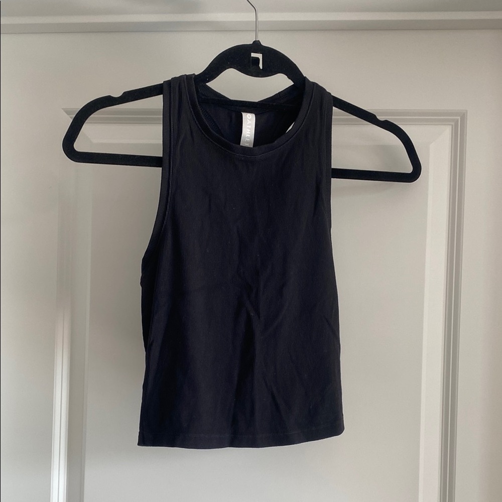 Athleta Cropped Racerback Workout Tank